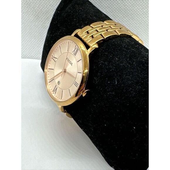 Fossil Jacqueline ES3435 Women's Rose Gold Analog Dial Quartz Wrist Watch JNA344 - Picture 2 of 11